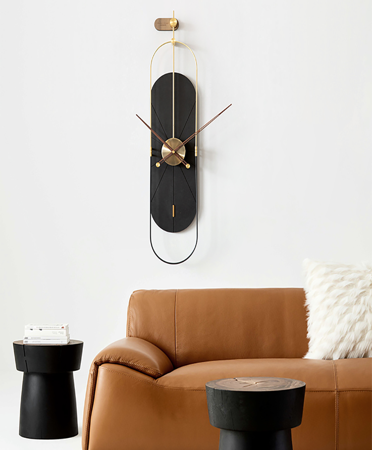 Emitdoog Copper Art Clock