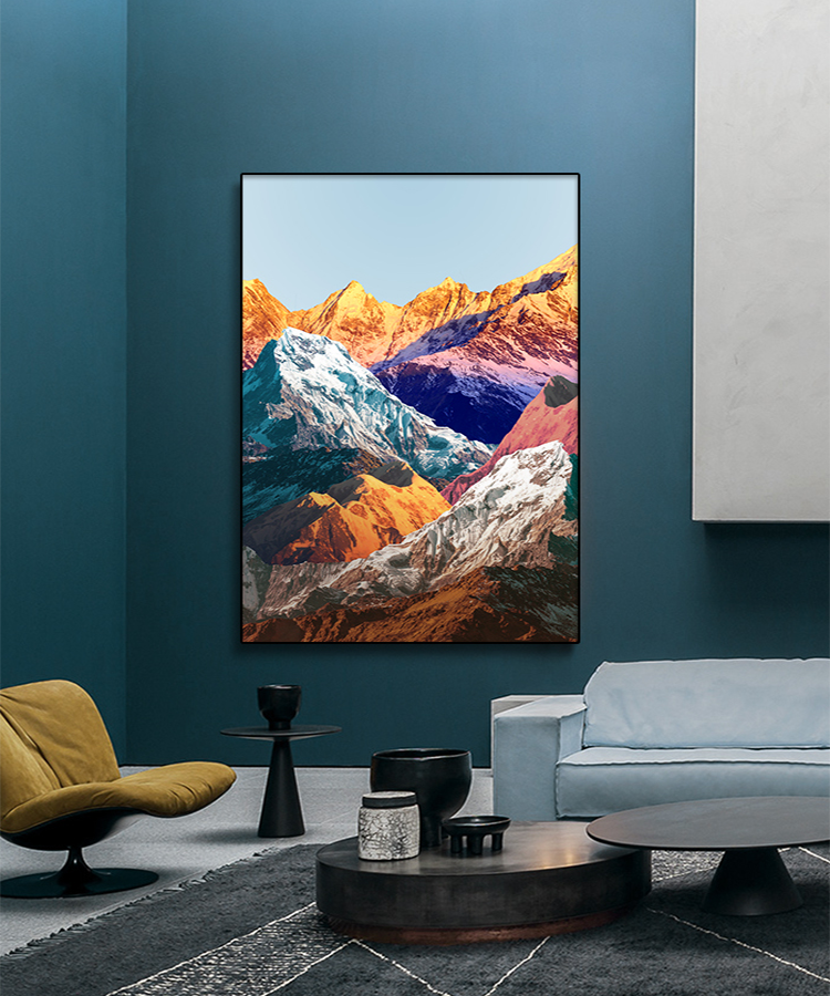 Morong Mountain Palette Wall Art
