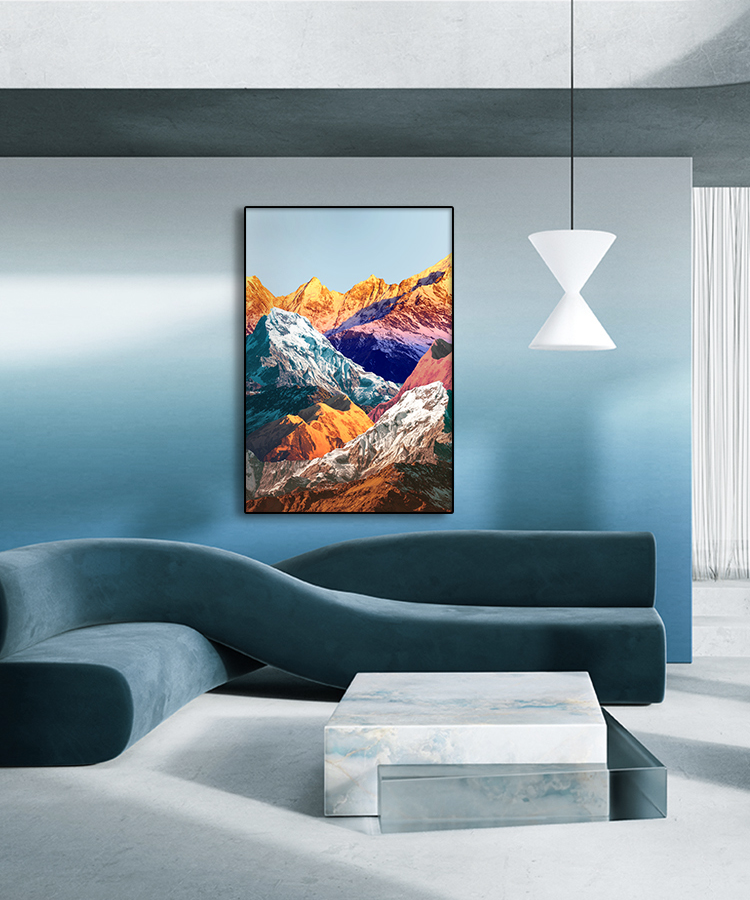 Morong Mountain Palette Wall Art