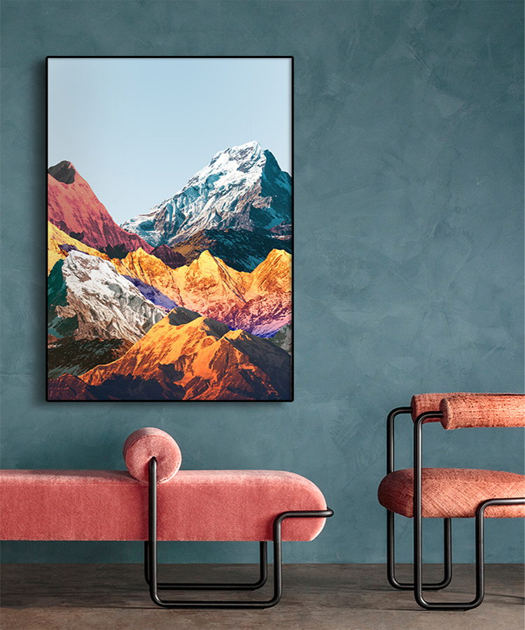 Morong Mountain Palette Wall Art