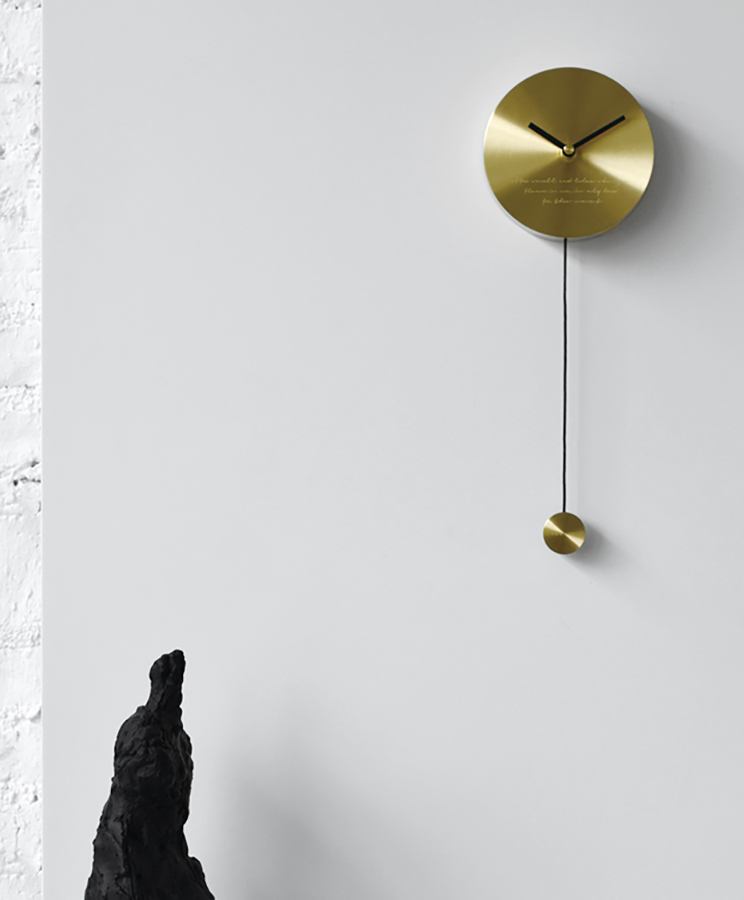Idemak Brass Clock
