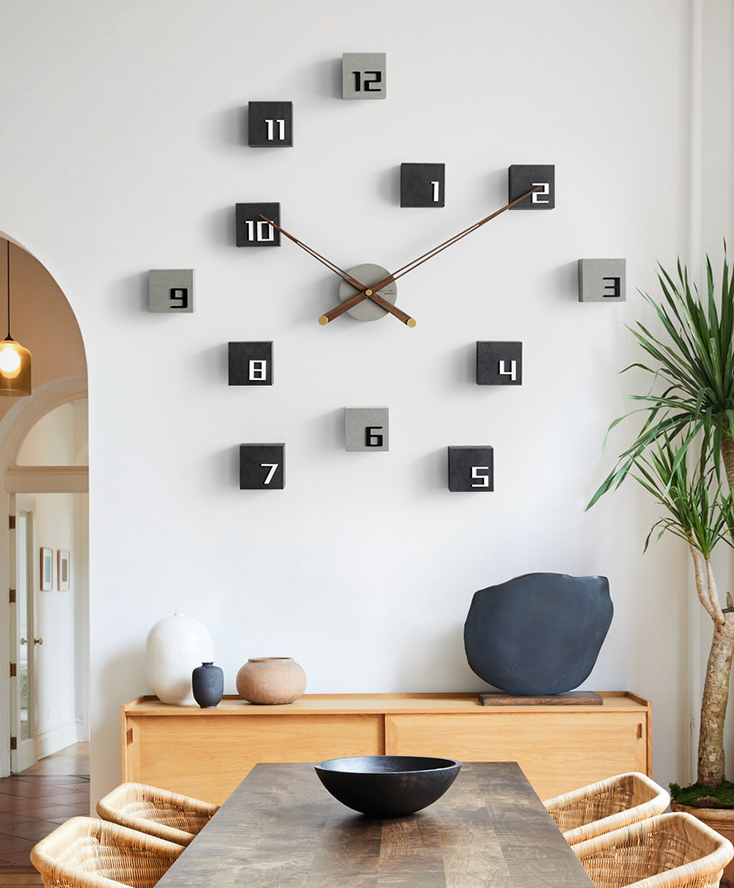 Emitdoog Bricks Clock
