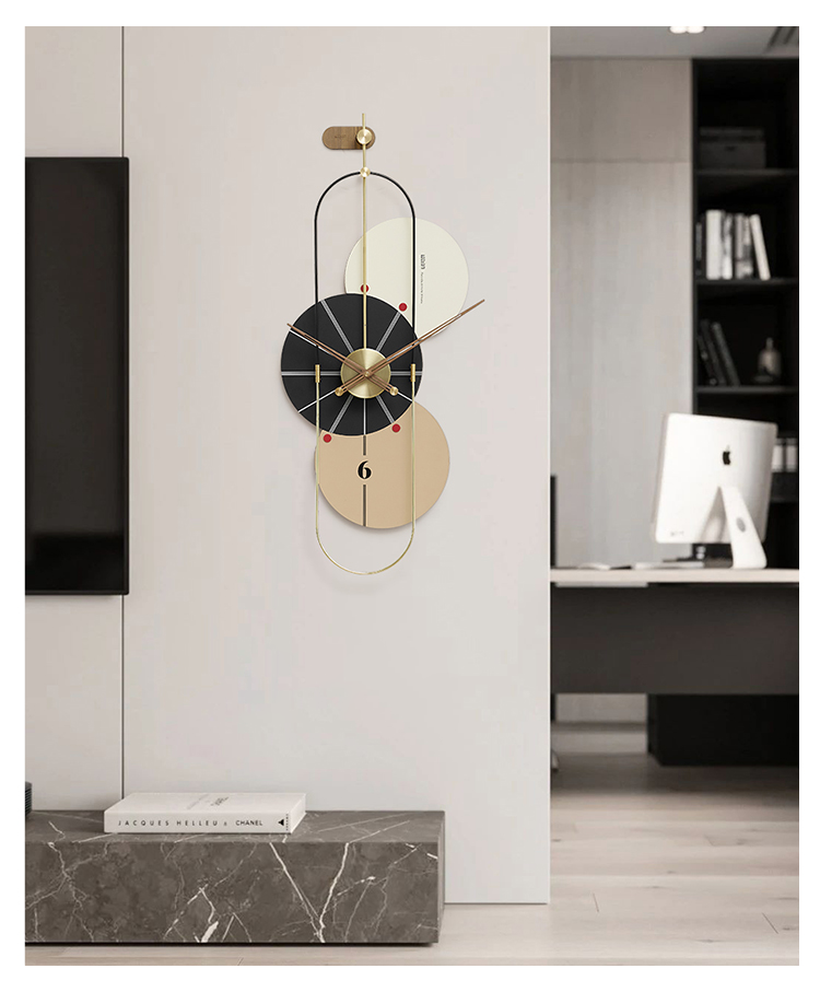 Wozoom Round Waltz Clock