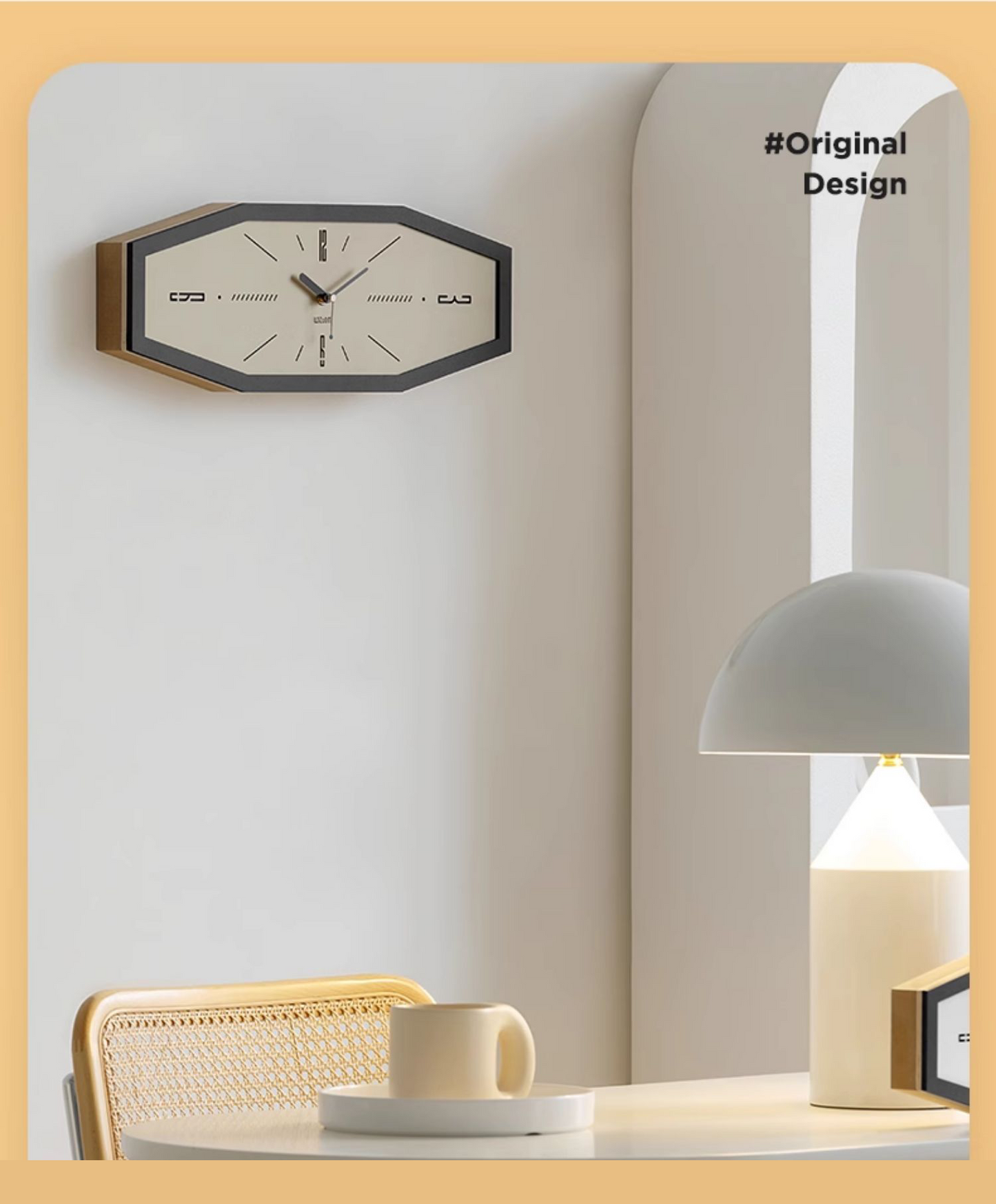 Wozoom Retro Frame Clock