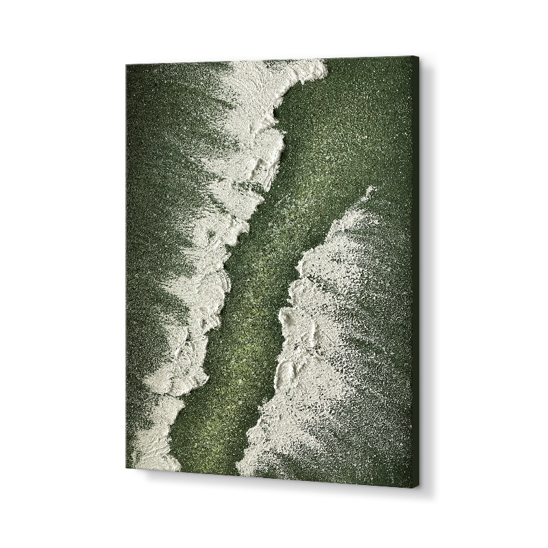 YZ Greenery Texture Painting
