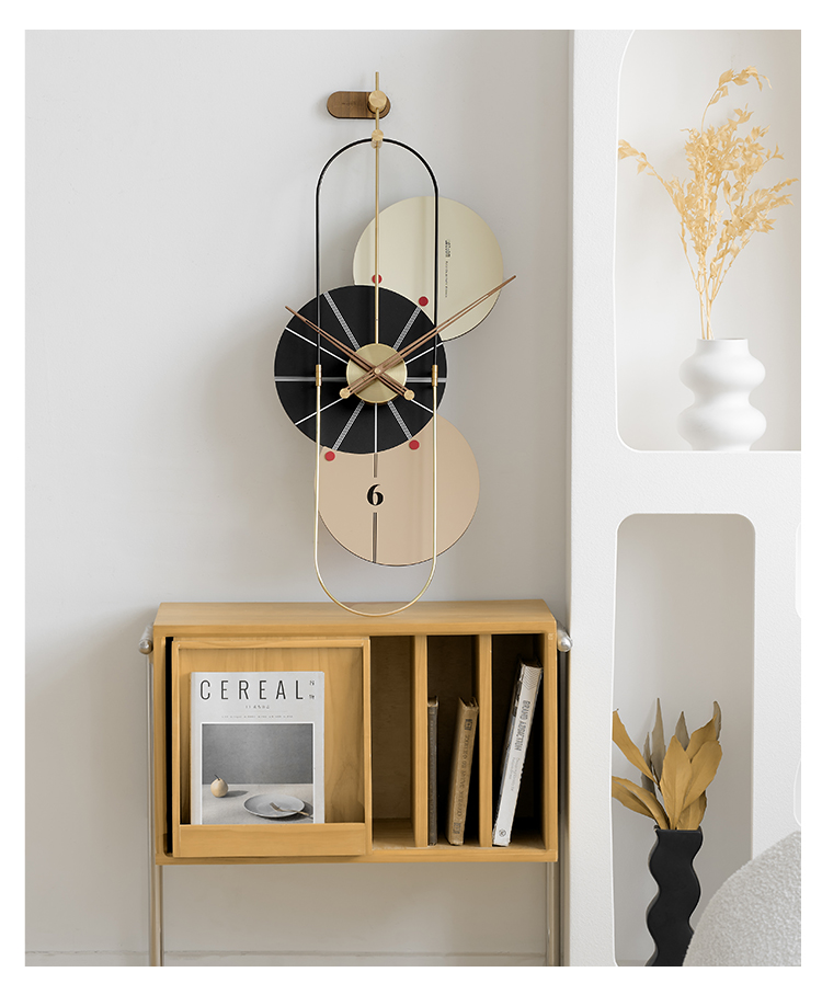 Wozoom Round Waltz Clock