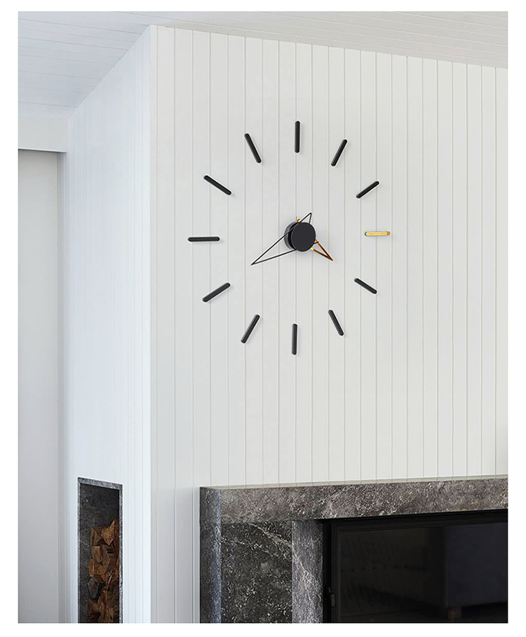 Emitdoog Minimalist Bar Scale Clock