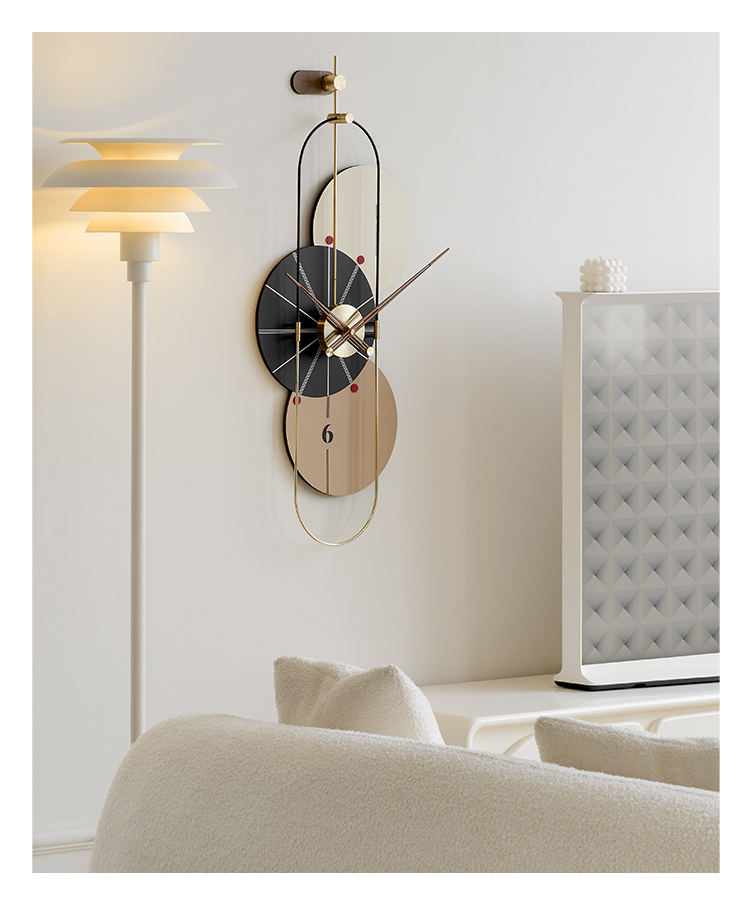 Wozoom Round Waltz Clock
