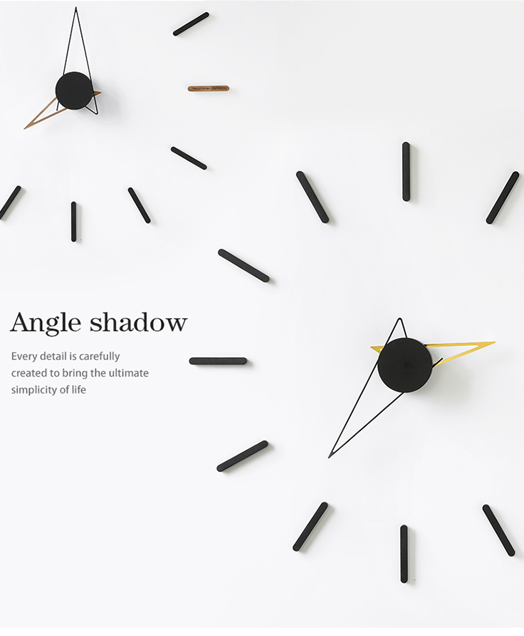 Emitdoog Minimalist Bar Scale Clock