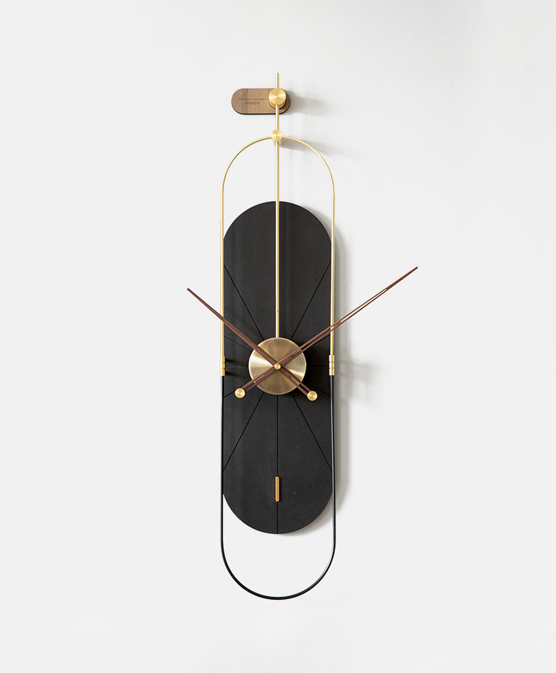 Emitdoog Copper Art Clock