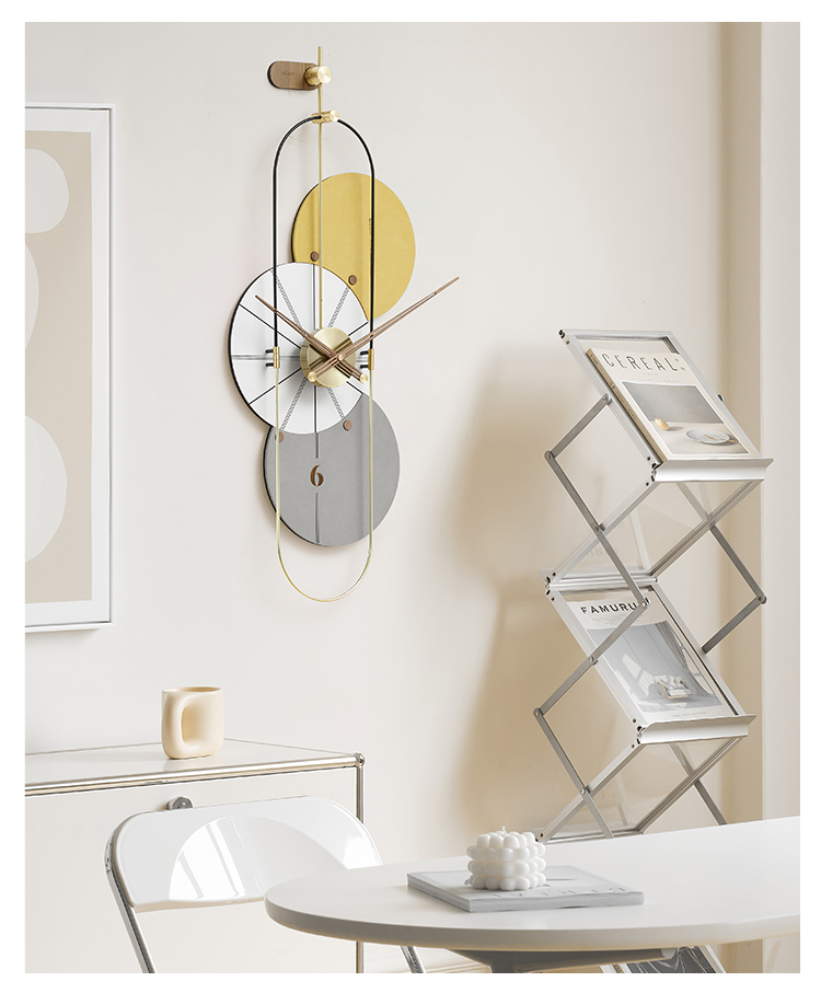 Wozoom Round Waltz Clock