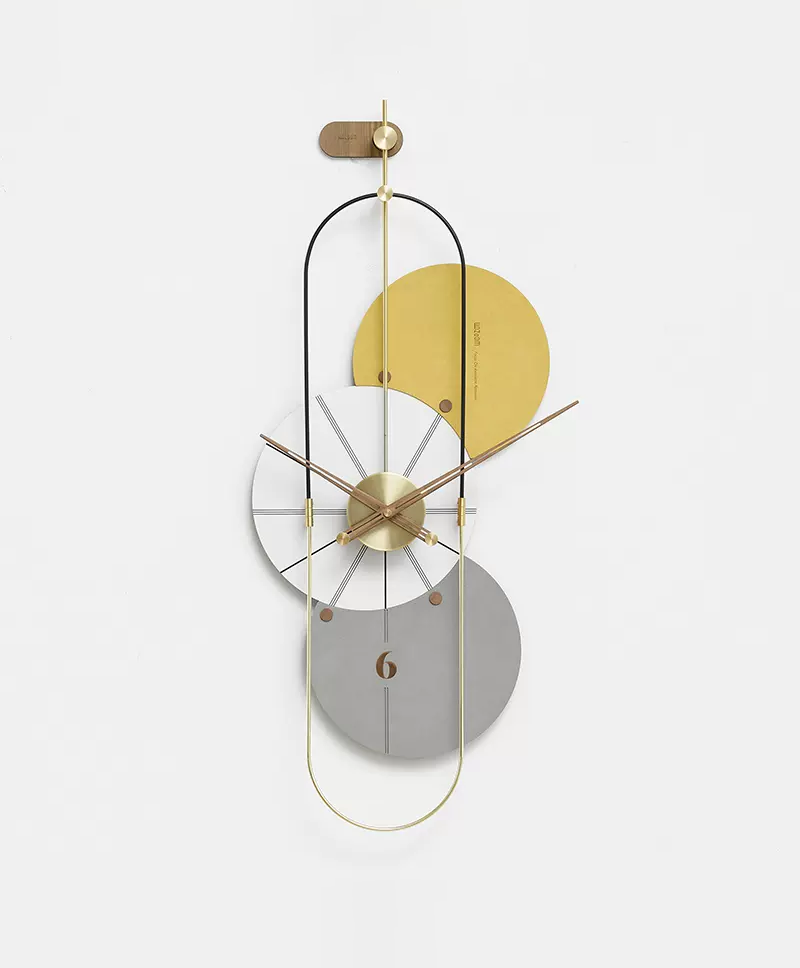 Wozoom Round Waltz Clock
