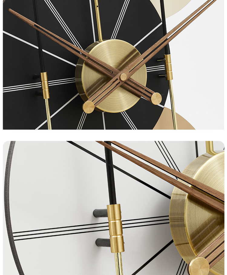 Wozoom Round Waltz Clock