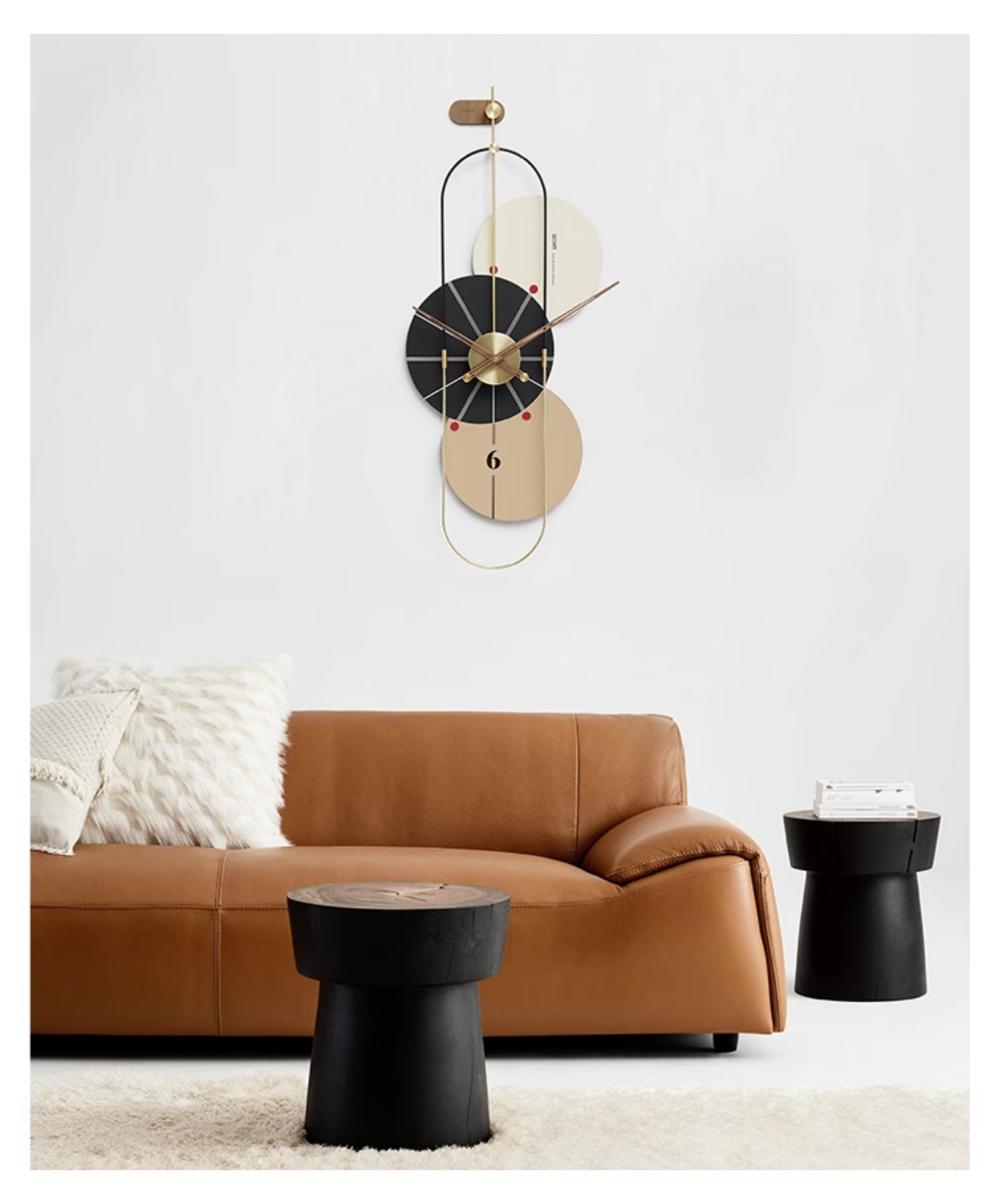 Wozoom Round Waltz Clock