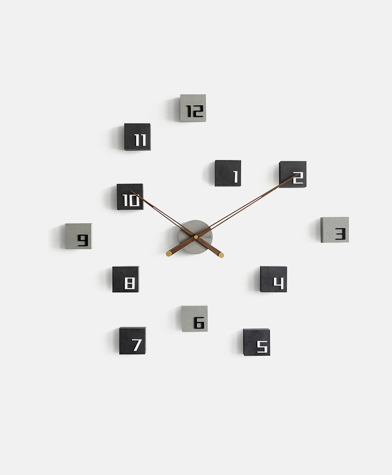 Emitdoog Bricks Clock